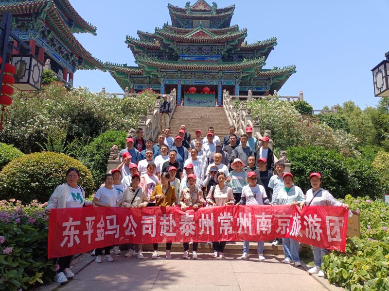 2023年東平金馬公司赴泰州常州南京旅游團(tuán)
